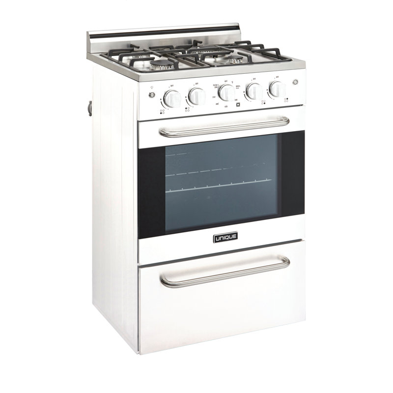 Unique 20" 1.6 cu ft. Freestanding Gas Range Wayfair